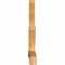 Ekena Millwork Alberta Rough Sawn Timber Gable Bracket, Western Red Cedar, 84"W x 42"H x 4"D x 4"F, 12/12 Pitch GBW084X42X0404ALB00RWR - alternate 4